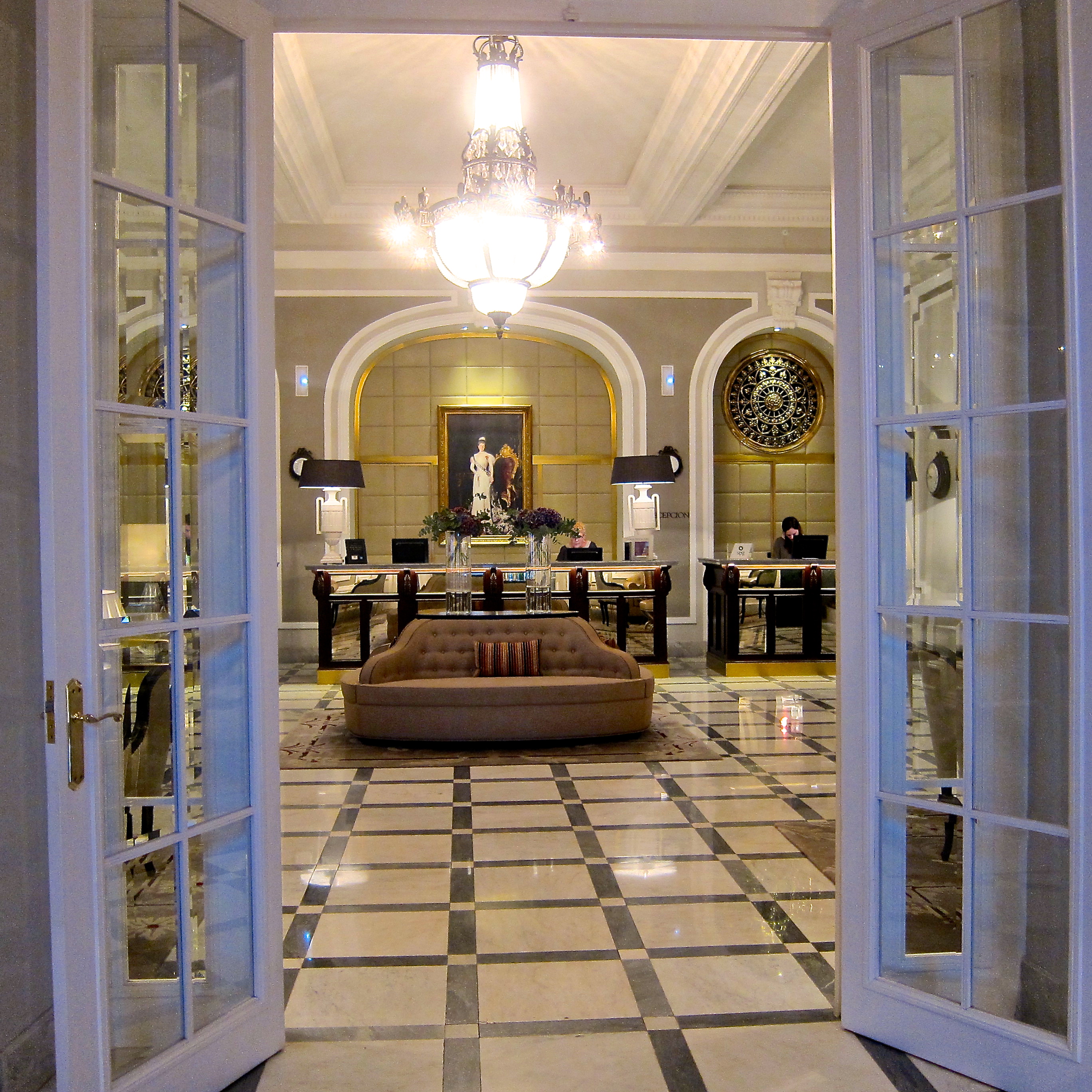 Reception, Hotel Maria Cristina