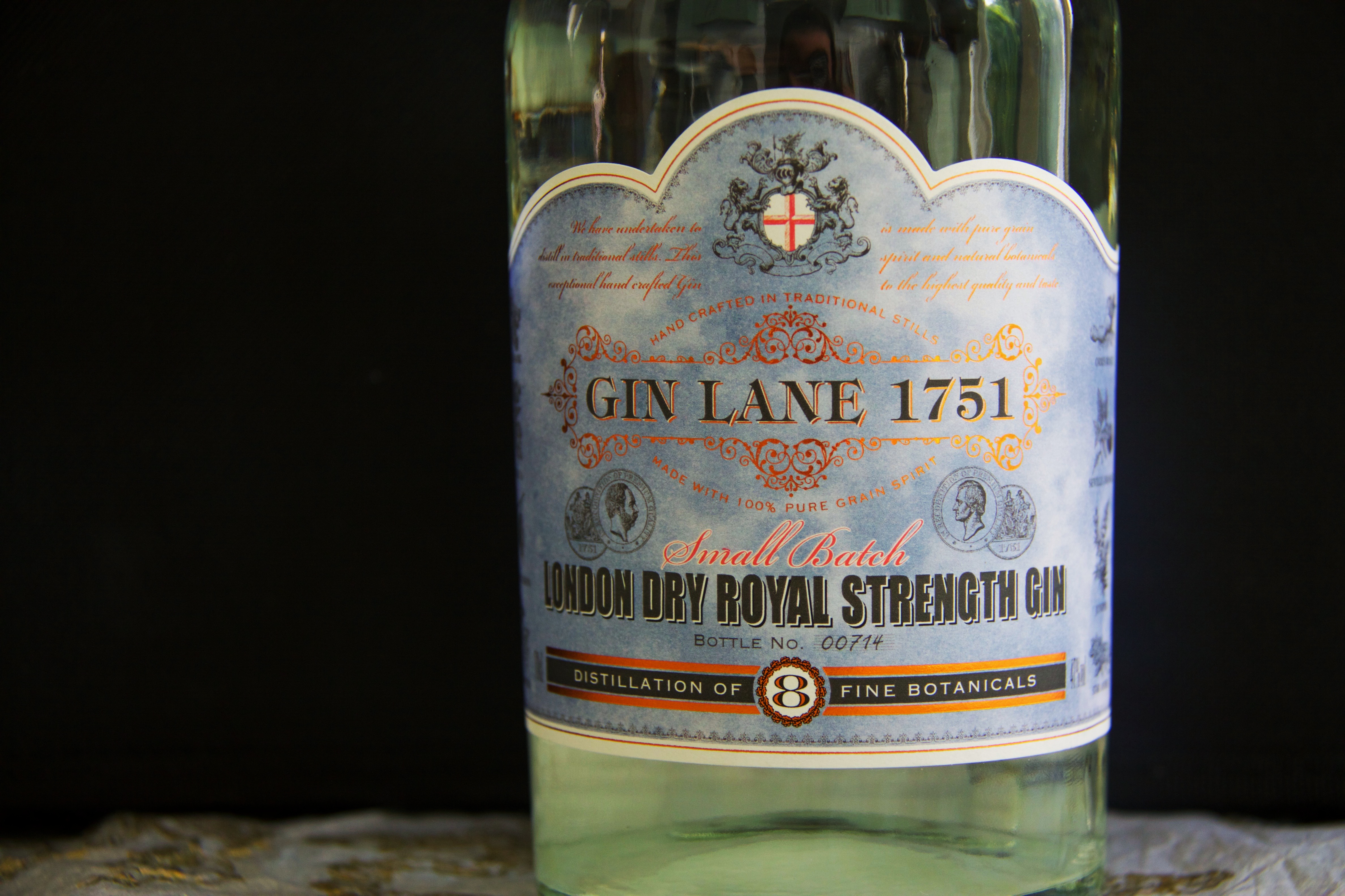 Gin Lane 1751, Label